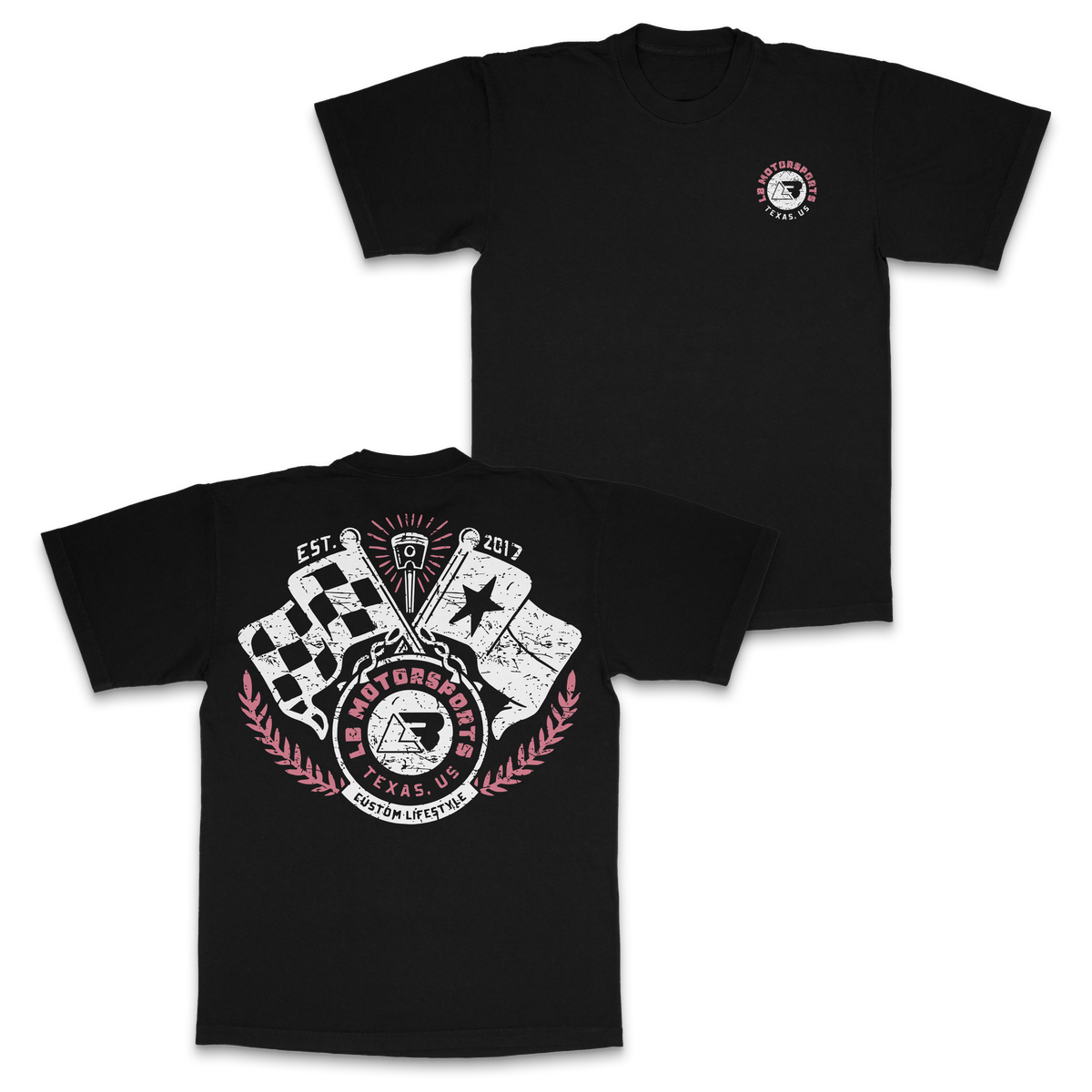 PINK CREST TEE